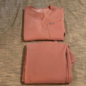 Figs scrubs Jogger set…Mauve